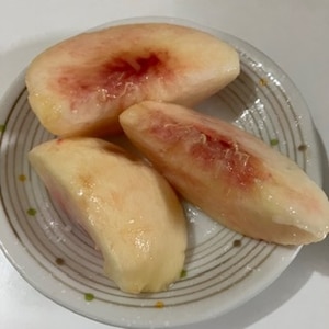 桃の切り方✧˖°1